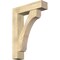 Ekena Millwork Legacy Block Rough Sawn Bracket w/ Offset Brace, Douglas Fir, 8"W x 32"D x 44"H BKT0806X32X44LEC05RDF - alternate 1